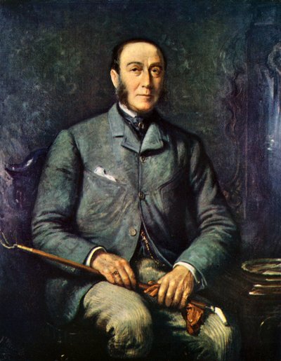 James Roosevelt (portrait) by Felix Stone after Moscheles